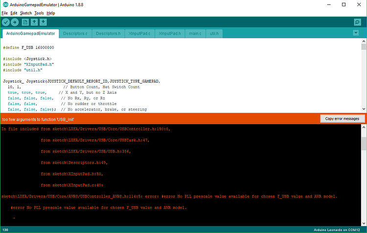 How to set compiler constants required for a library - Programming ...