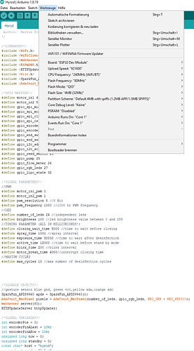 Fertigstellung unseres Programmablauf - Deutsch - Arduino Forum