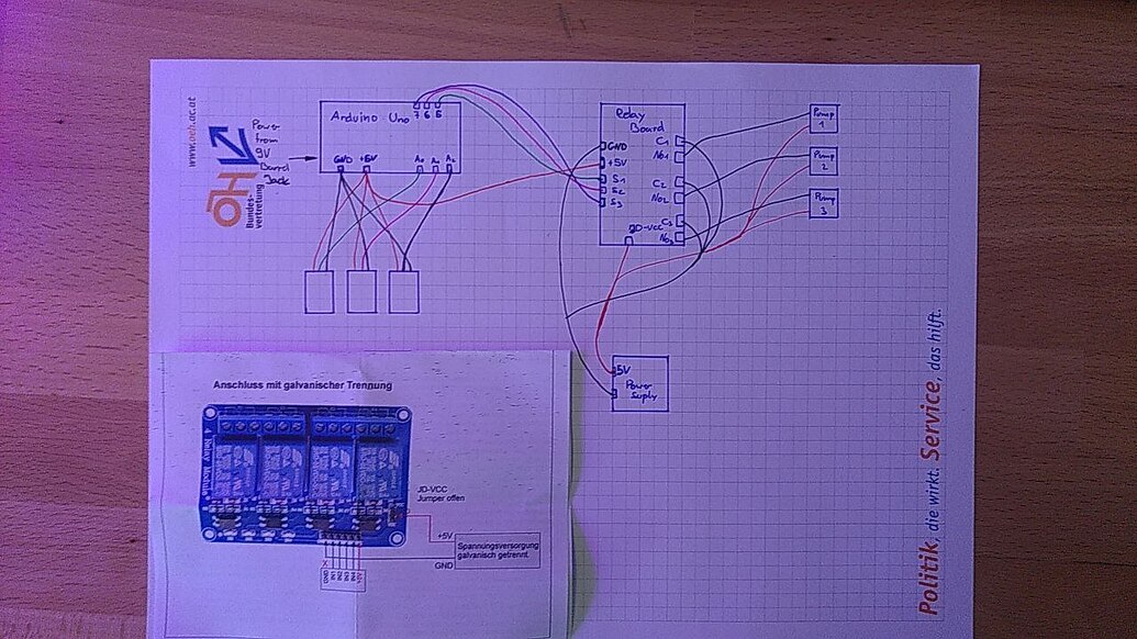 Relay not working right when powering pump Project Guidance Arduino