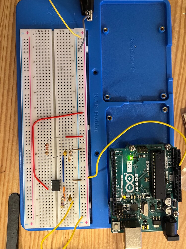Cant power transimpedance amp for photodiode with dc power supply ...