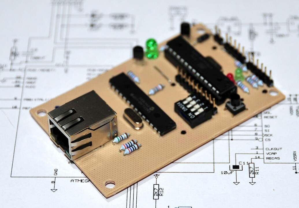 Atmega1284P with custom built ethernet port - Networking, Protocols ...