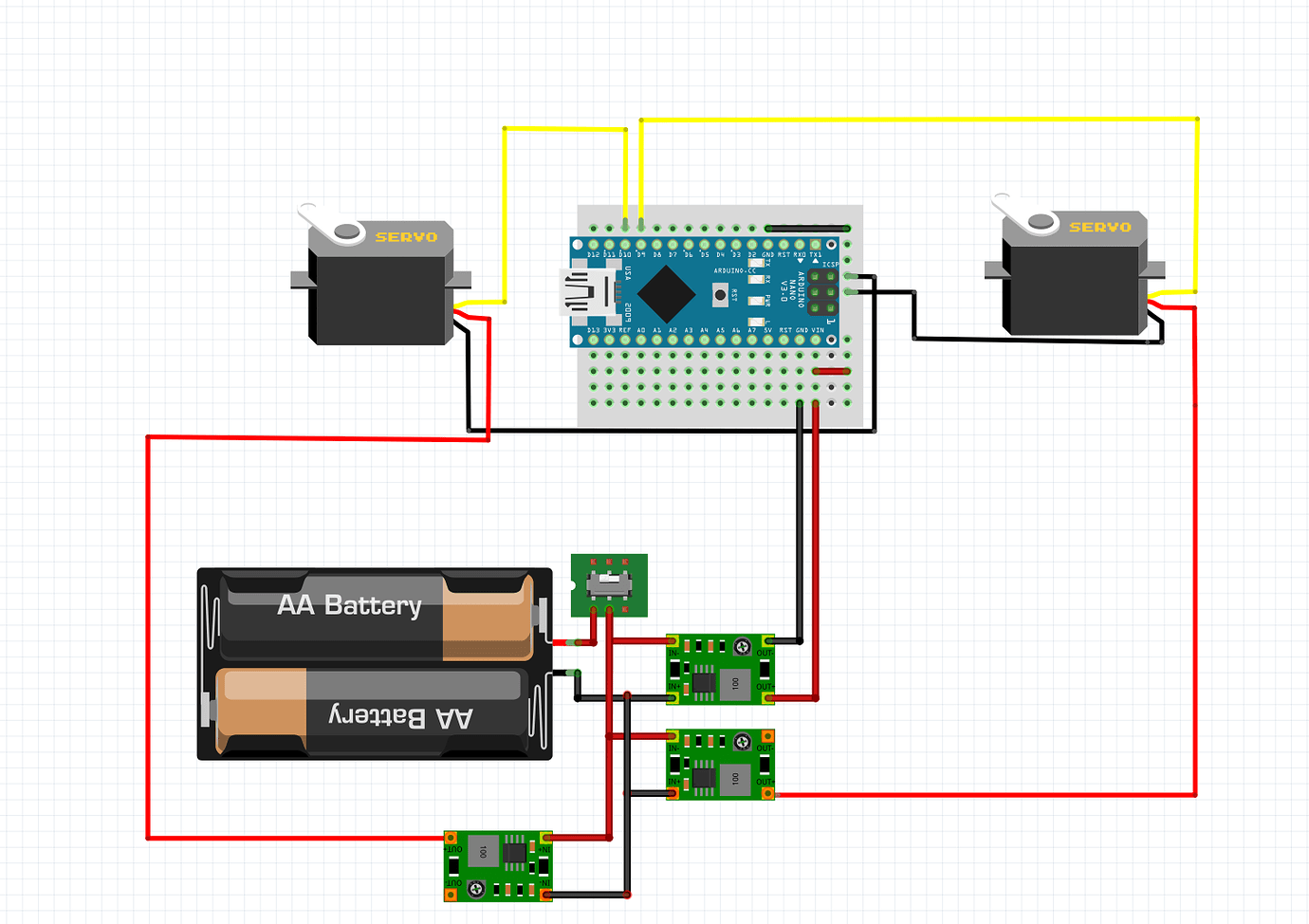 Servo powering issue - General Electronics - Arduino Forum