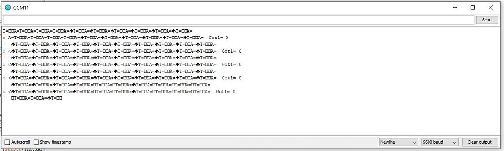 Trouble finding a substring in a char array. Reading 2 UART Streams ...
