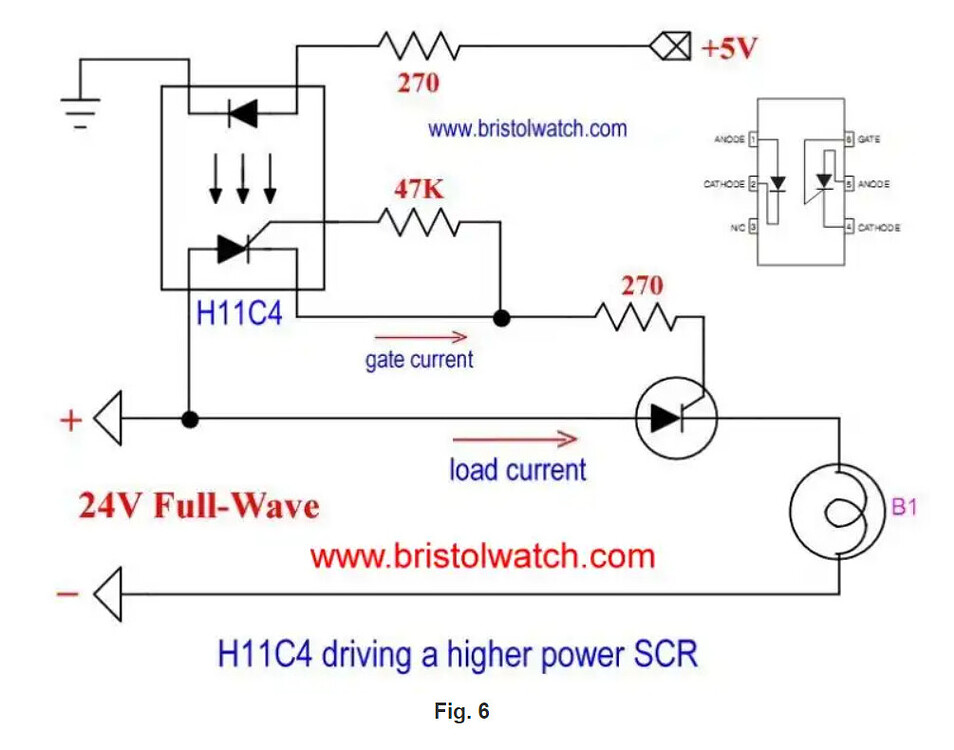 How to use a scr with arduino? - General Electronics - Arduino Forum