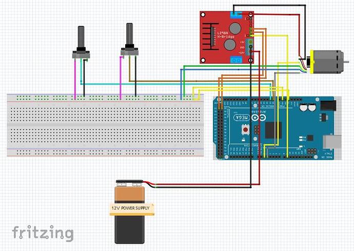Controlling Speed and angle of DC Motor with encoder simultaneously ...