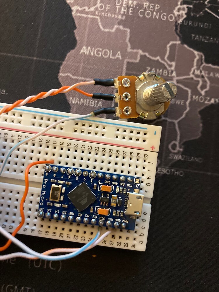 My game will not recognize my potentiometer - General Guidance ...