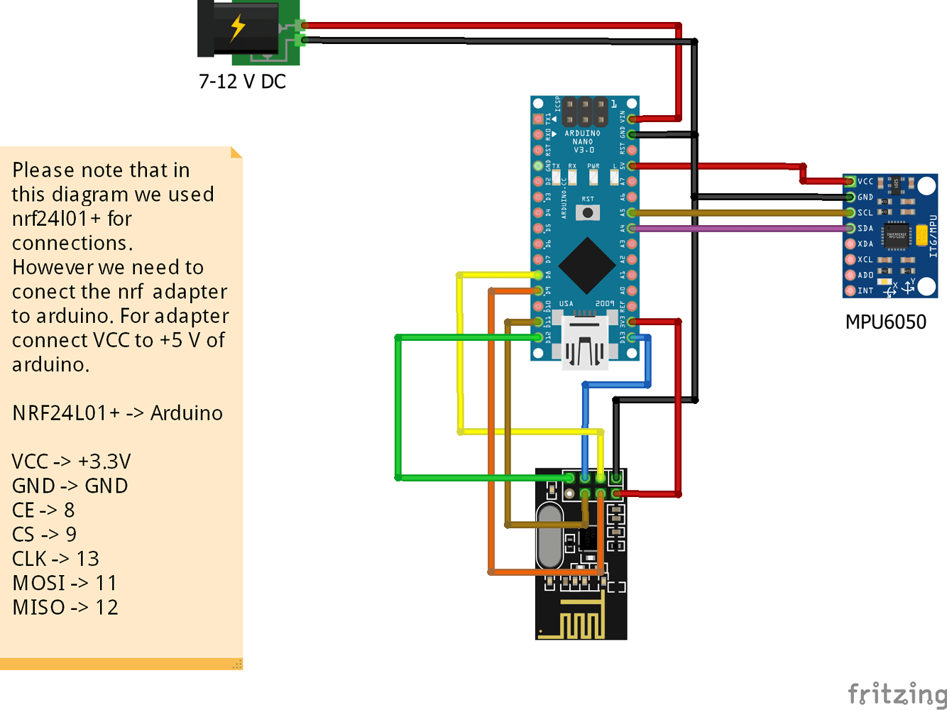 "gesture control car" NRF24L01 error - Programming Questions - Arduino ...