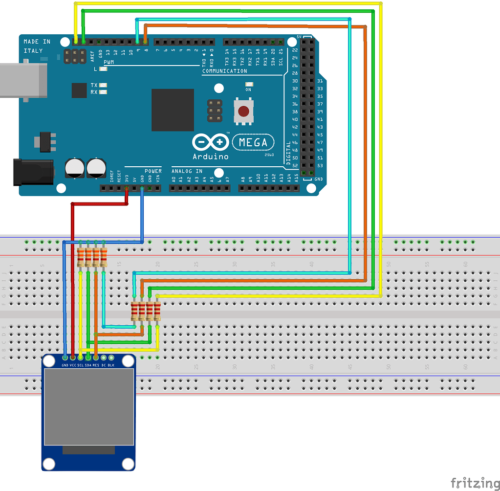 Arduino Mega 2560 IPS Farbdisplay Modul 240x240 ansteuern - Deutsch ...
