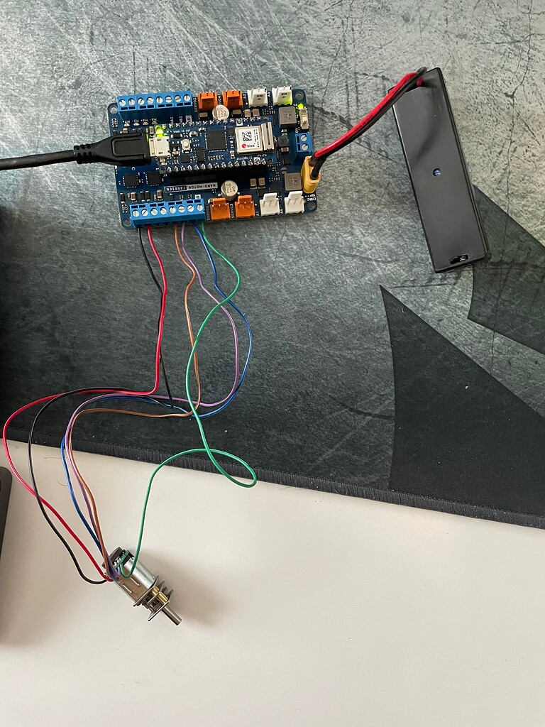 Arduino engineering kit dc motor not working engineering kit