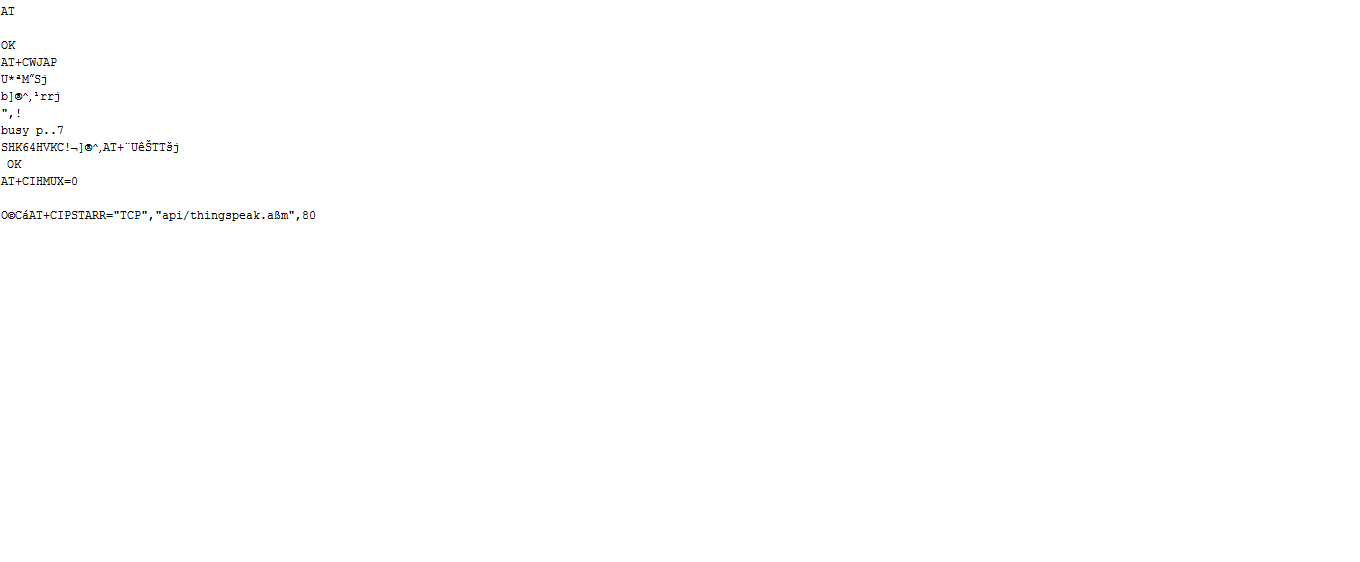 Garbage Value Programming Questions Arduino Forum