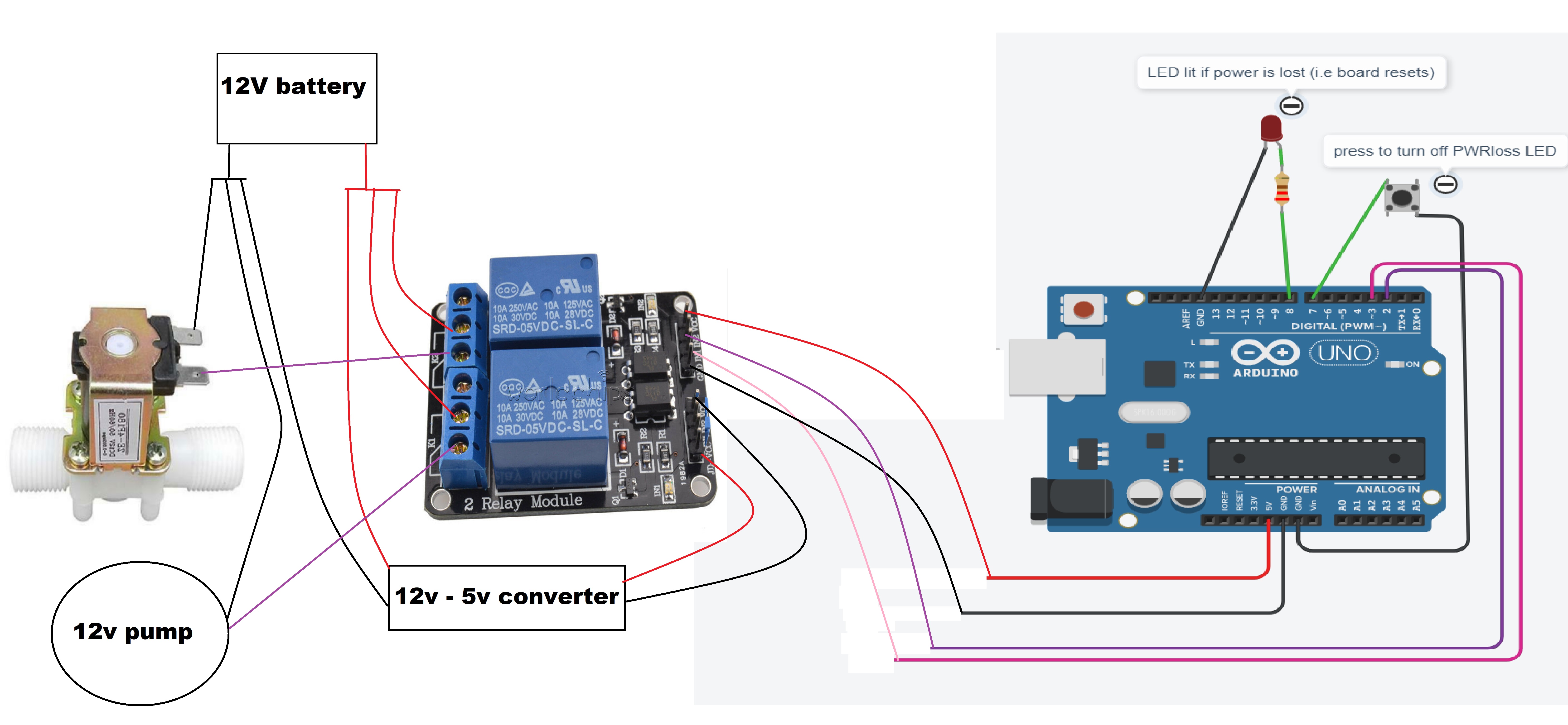 5V relays causing issues with sketch when switching - General Guidance ...