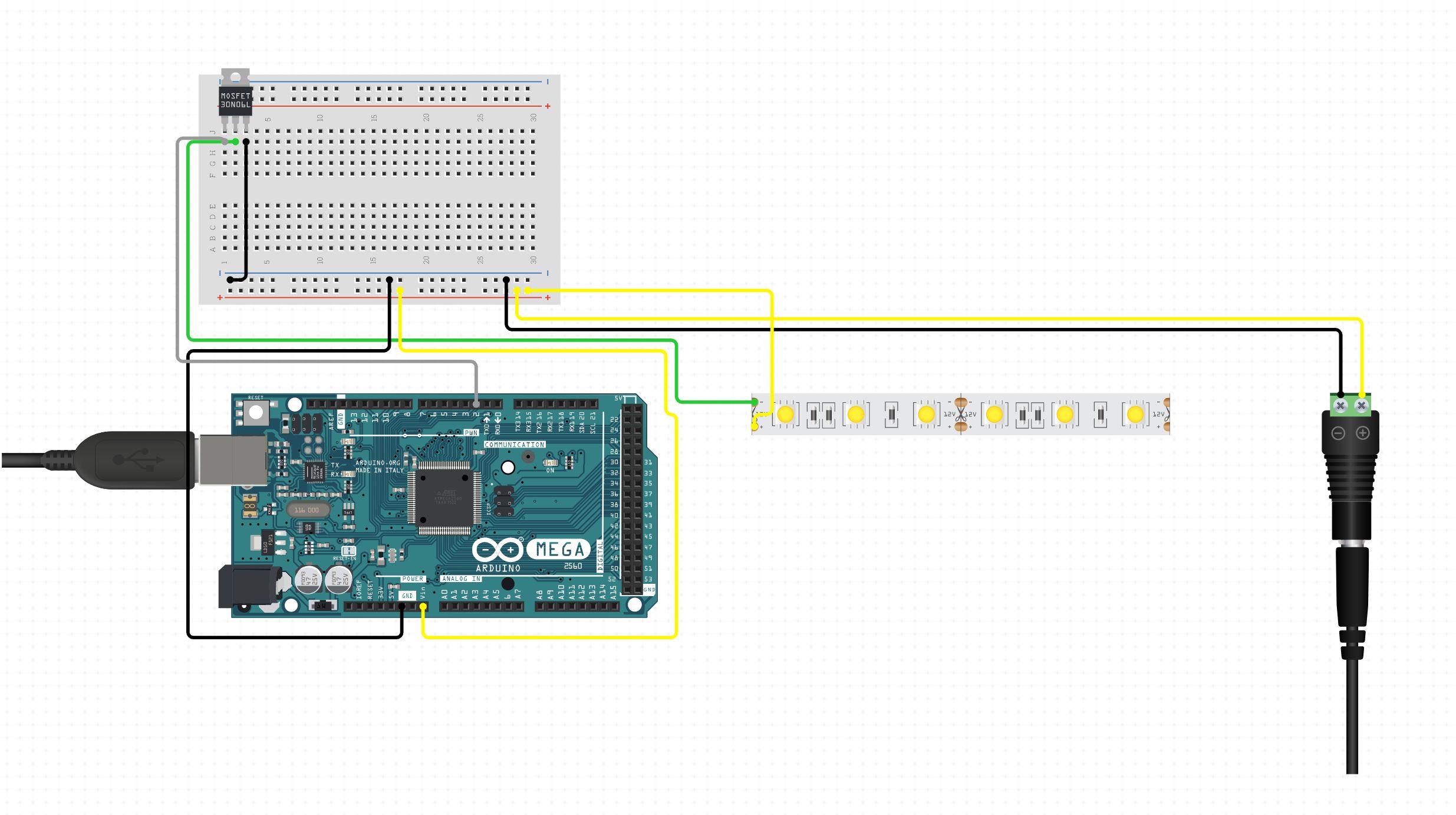 Multiple Short Led strip setup help - General Guidance - Arduino Forum