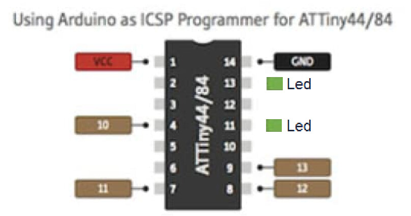 How to make the circuit for programming ATTINY44A ? - Page 2 - General ...
