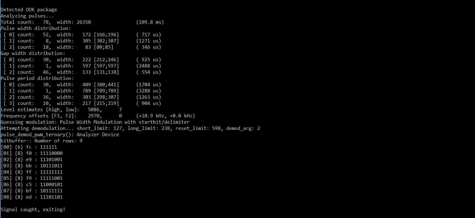 Decoding a 433Mhz OOK Signal - Networking, Protocols, and Devices ...