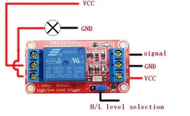 Relay Circuit Diagram Arduino