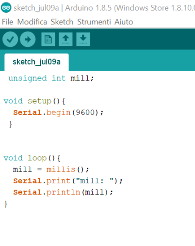 Funzione millis - Software - Arduino Forum
