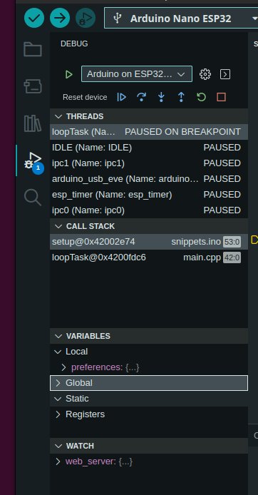 Issues With Sketch Debugger Ide 2 X Arduino Forum Issues With Sketch Debugger Ide 2 X Arduino Forum