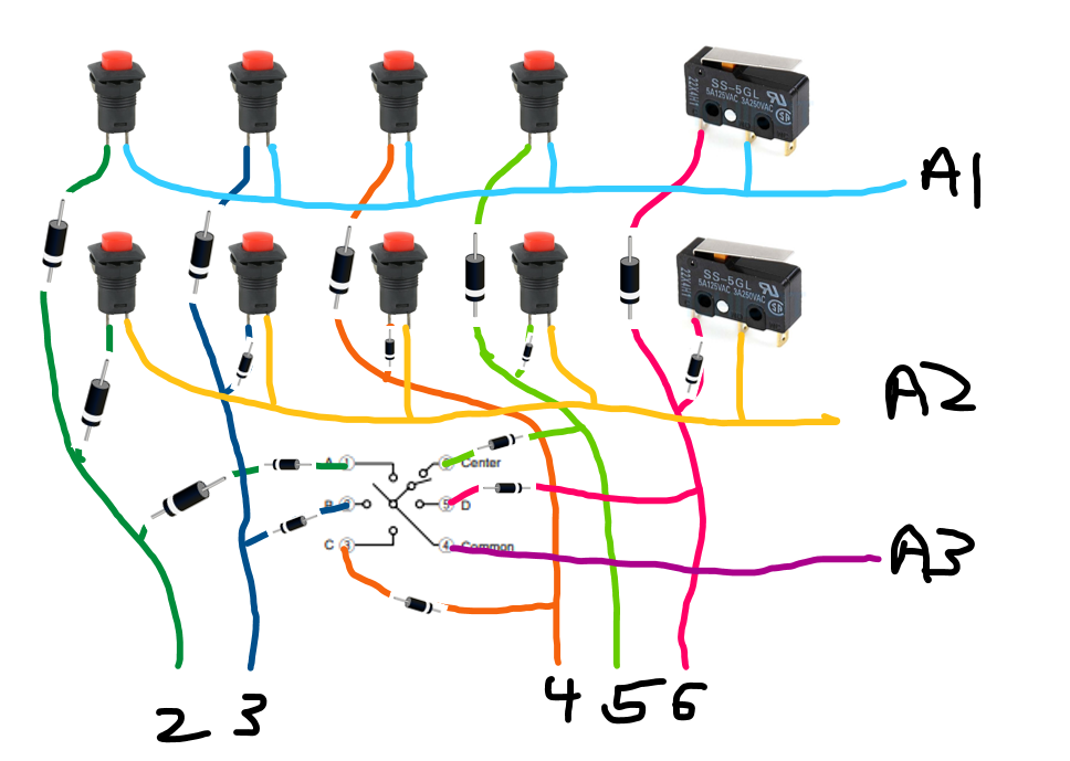 Button box/matrix: can only use one button at a time - General Guidance ...
