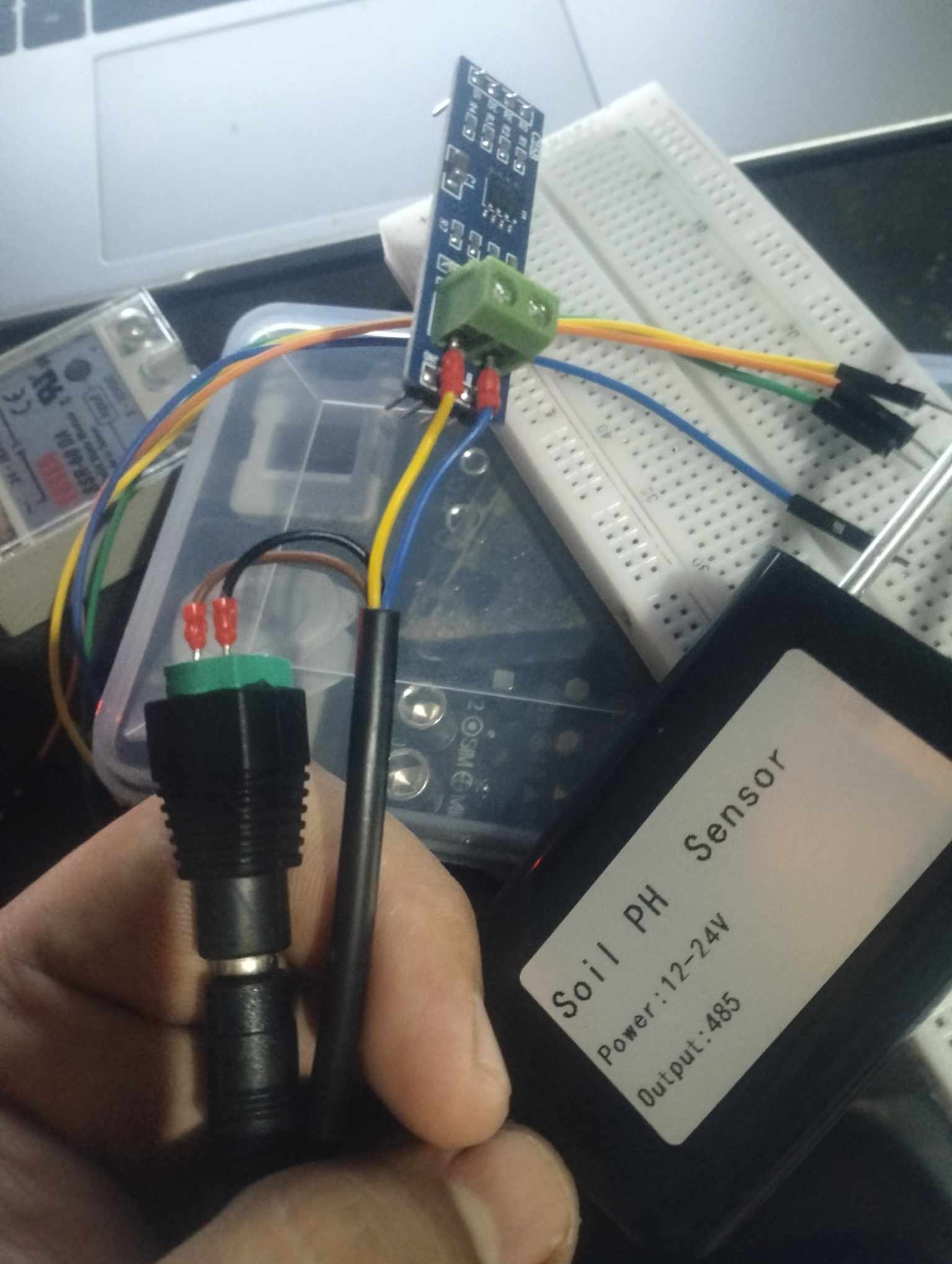 Need help configuring soil ph sensor with rs485 output - Sensors ...