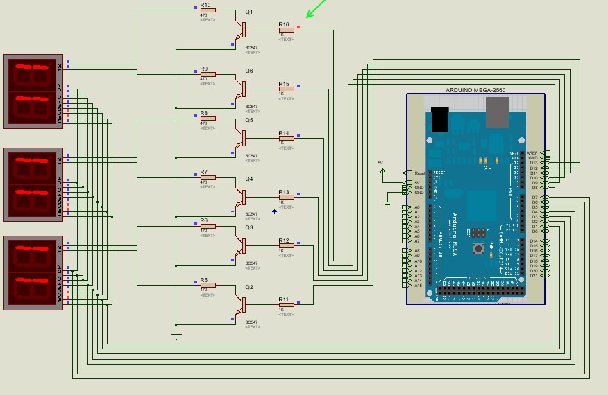 Selecting 7 segments using transistor - General Electronics - Arduino Forum