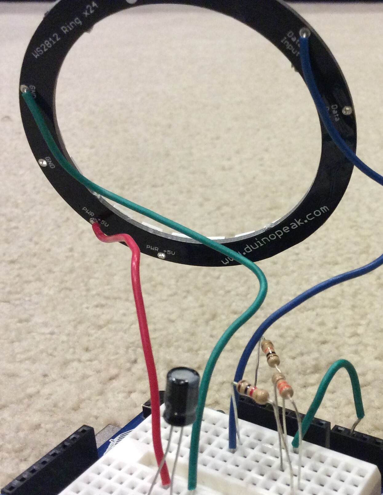 Neopixel LED communication: displaying incorrect colors? - LEDs and ...