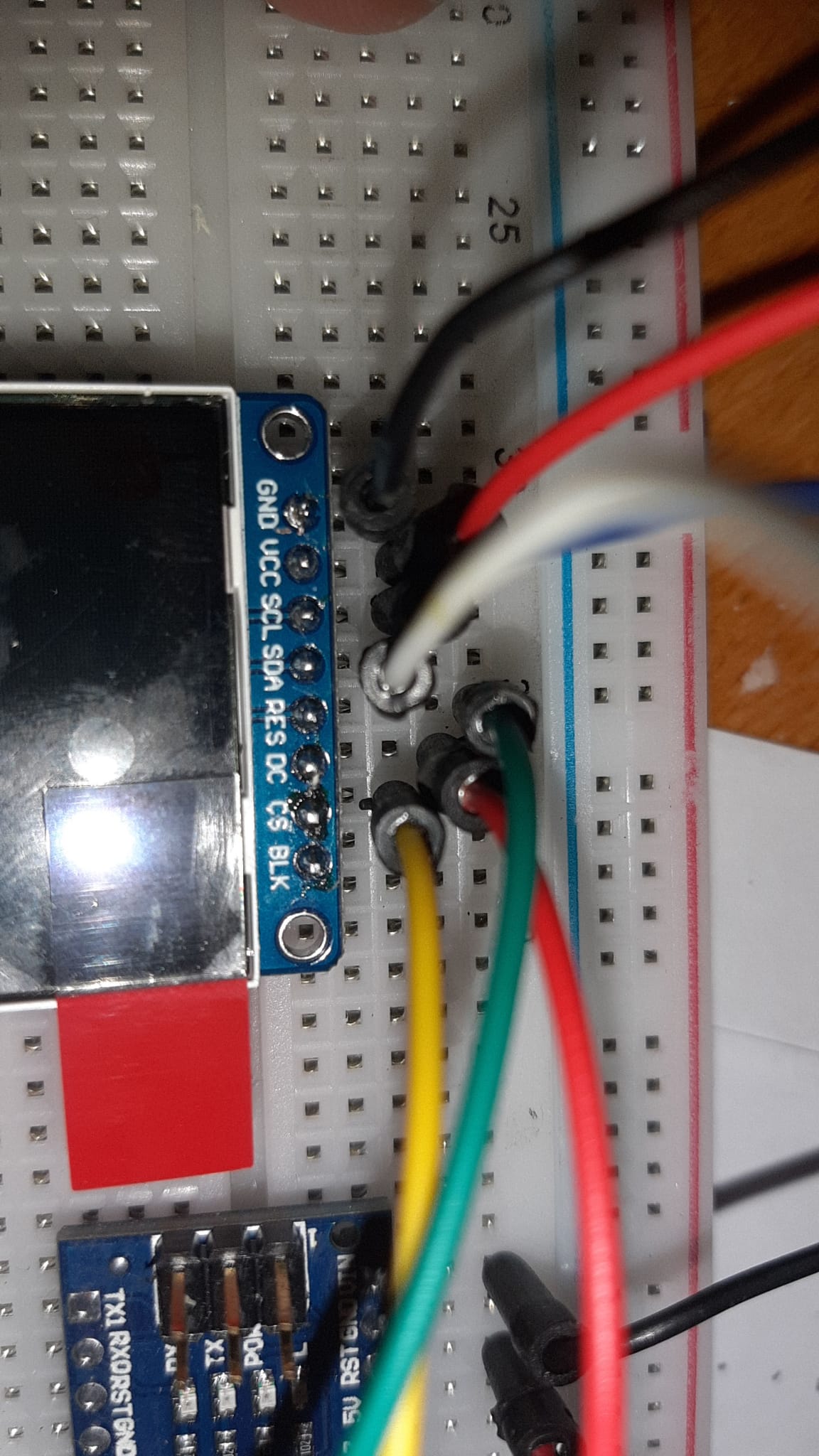 Nano on 1.44" 128x128 RGB TFT 7735S chip....Troubleshooting - Displays ...