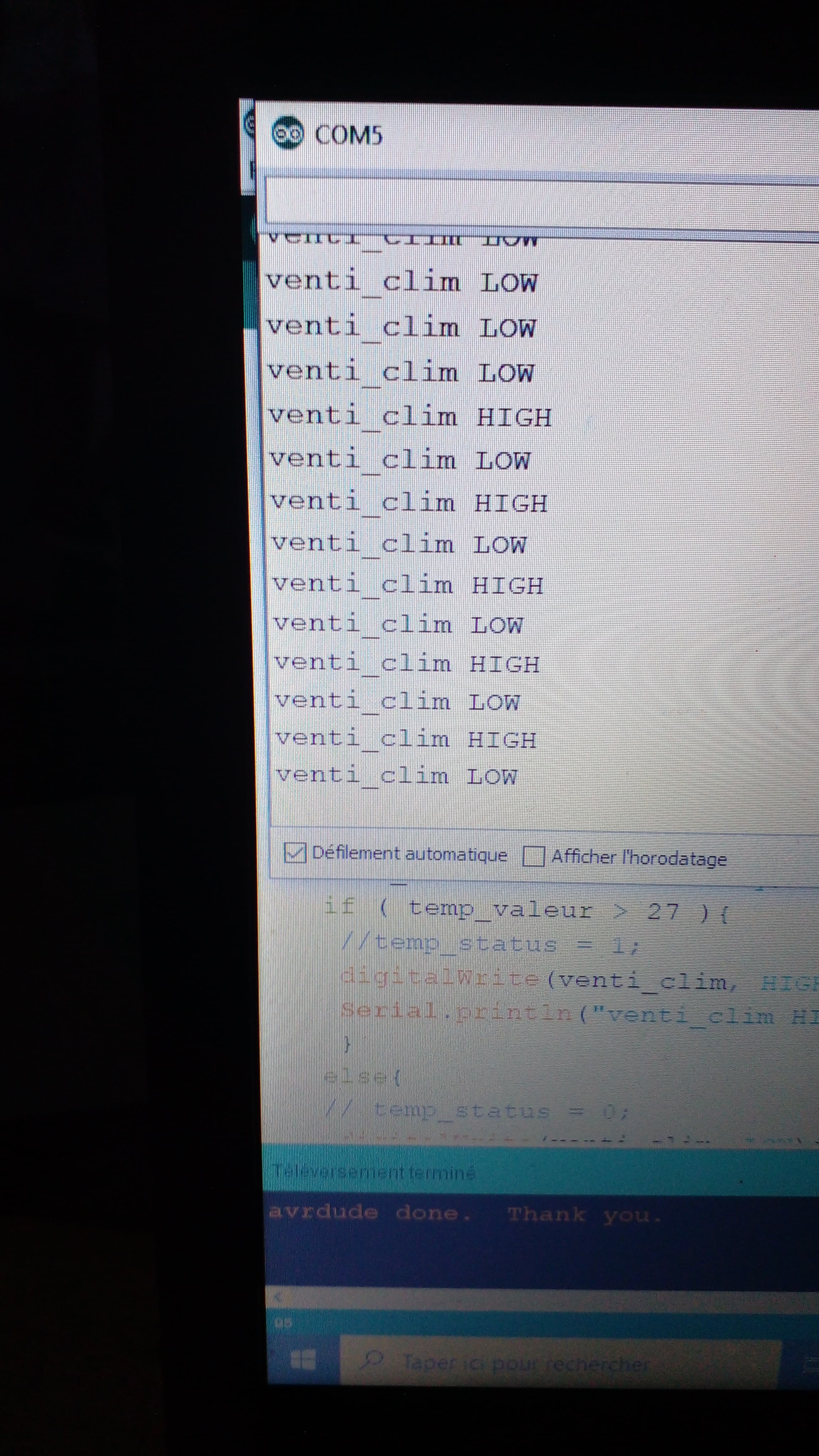 LED qui clignote sans raison lorsque le buzzer retentit Page 2