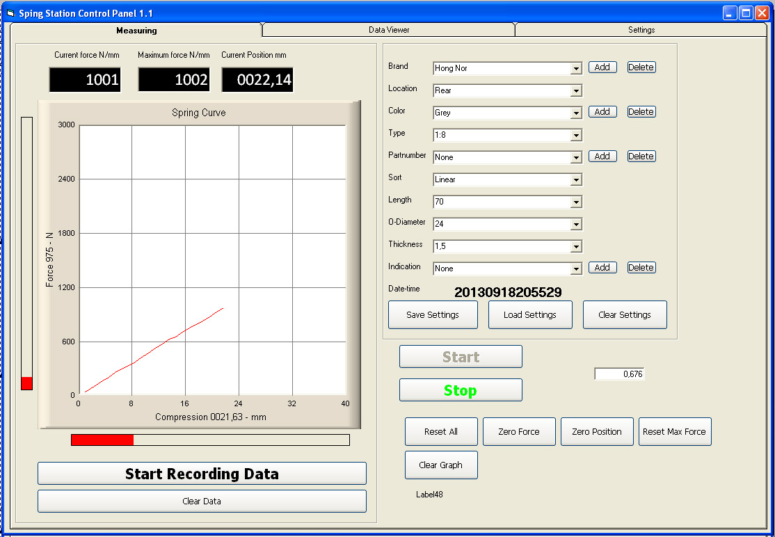 Measuring Force and Displacement with arduino (solved) - General ...