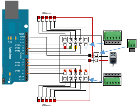 Controlling LED's with external 12vdc power - General Guidance ...