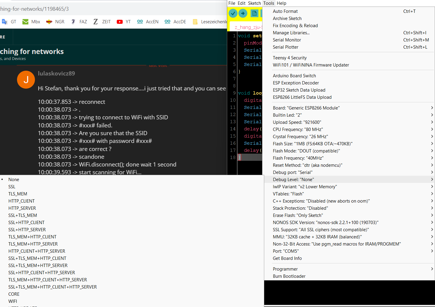 My Esp8266 Is Not Searching For Networks Networking Protocols And My Esp8266 Is Not Searching For Networks Networking Protocols And