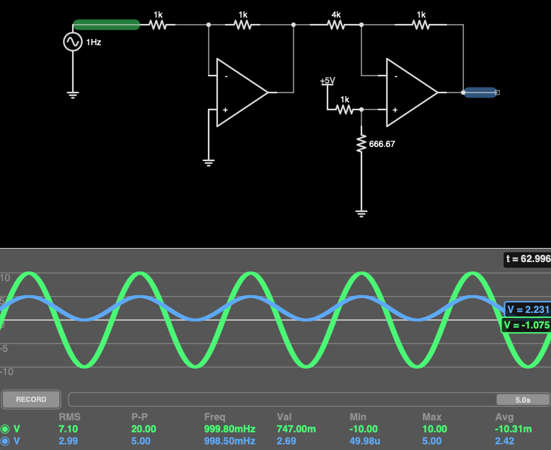 Scaling ±5v to 0 - 5v for ADC input - Audio - Arduino Forum