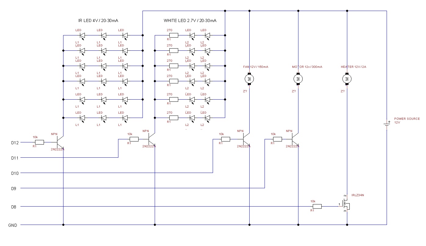 Control a few 12v circuits with an Arduino - Project Guidance - Arduino ...