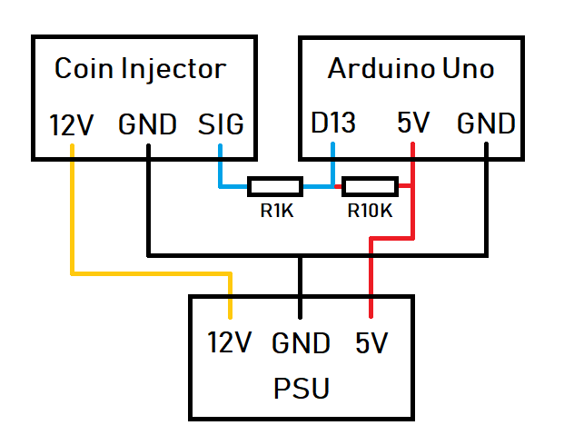 How to prevent Arduino Uno digital pin for being damaged using 12V ...