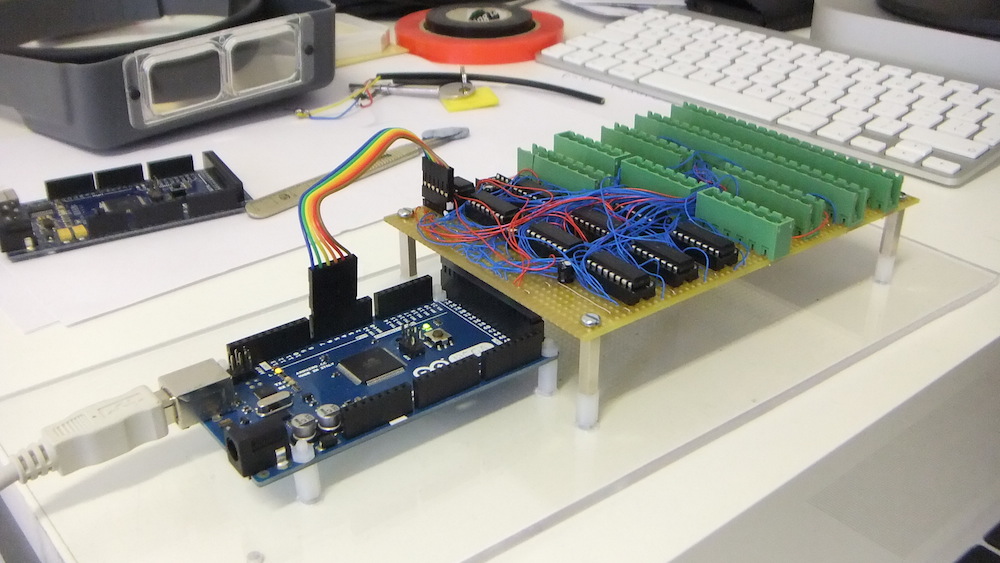 Multiple relays using DIP switches - LEDs and Multiplexing - Arduino Forum