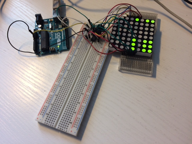 Controlling 8x8 LED Matrix with MAX 7219 - LEDs and Multiplexing ...