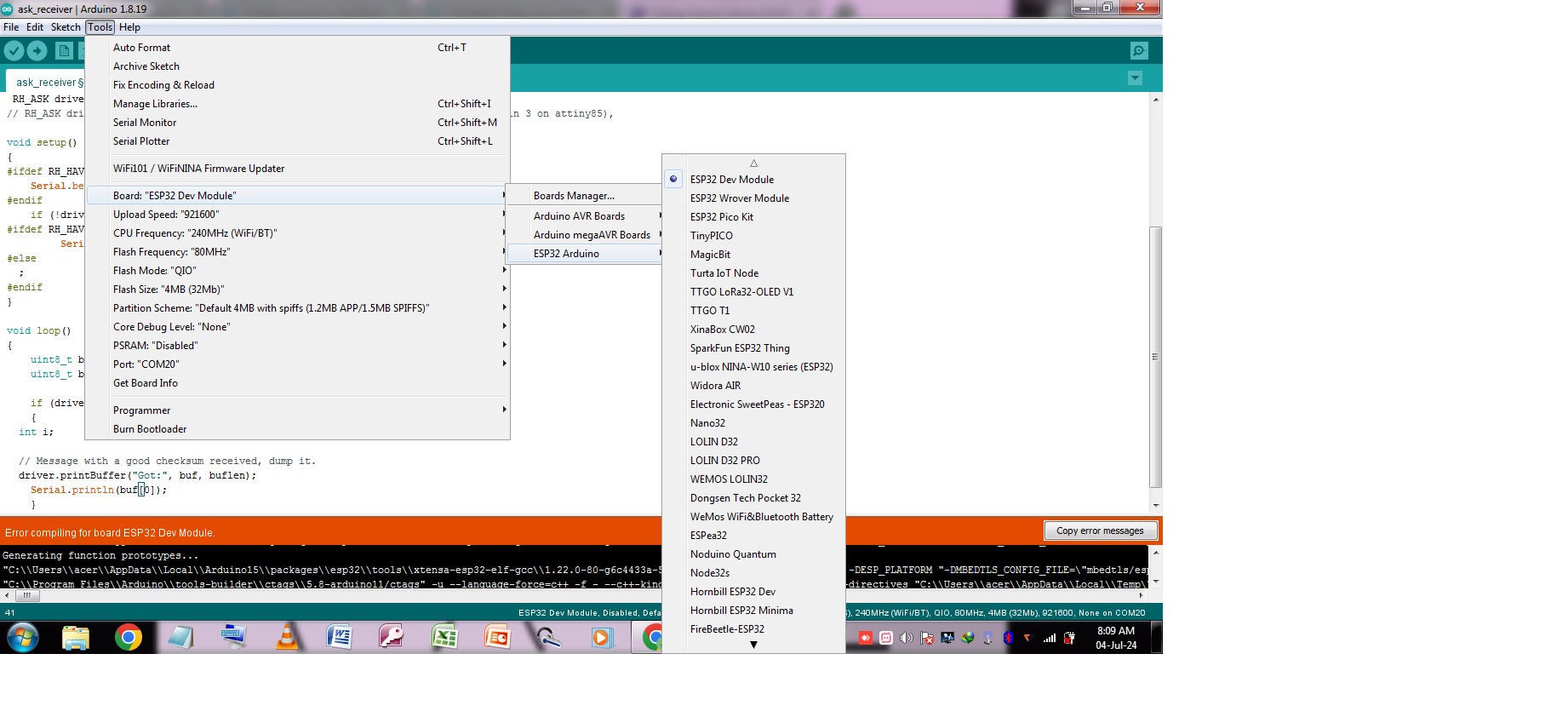 Is there compulsory same library in RF 433 mhz communication ...