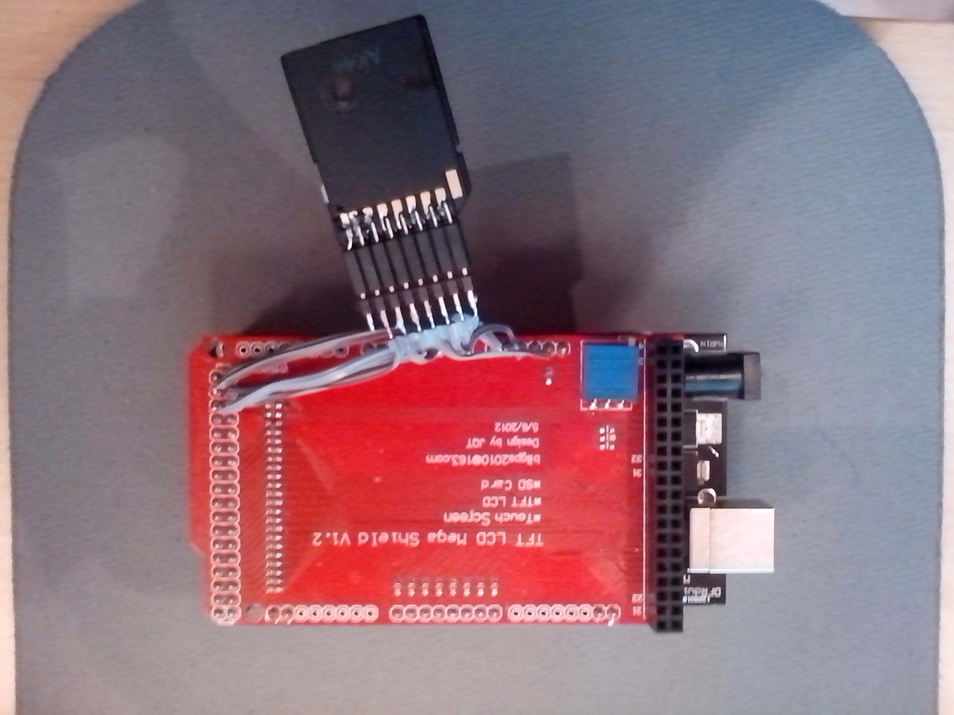 2.4 tft lcd shield arduino mega 2560 not working made in china