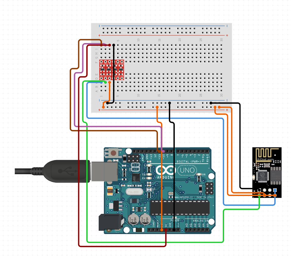 Serial communication between esp8266 and UNO - Programming - Arduino Forum