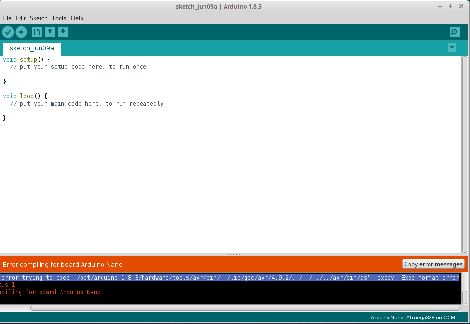 Avr-G++: Error On Linux Mint 18 - Ide 1.X - Arduino Forum