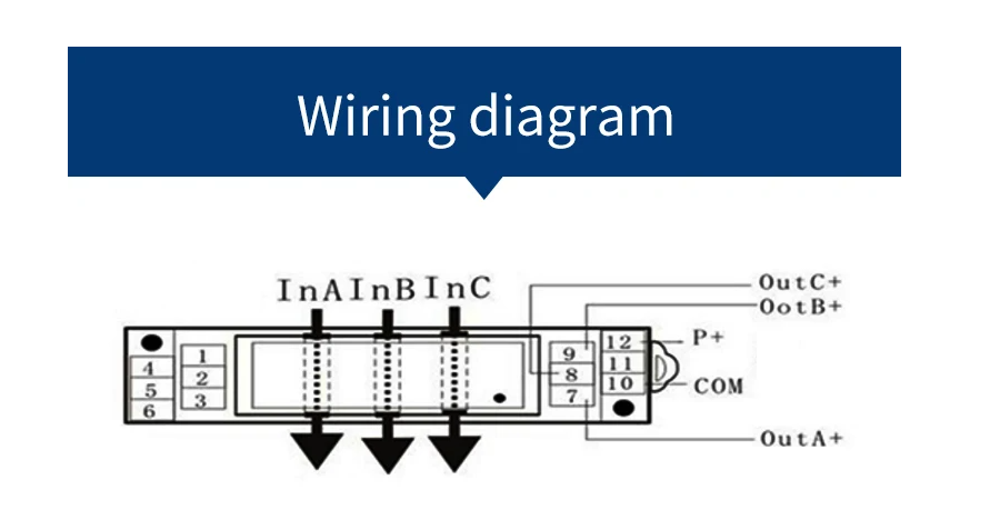 Din rail 3 phase AC Current transmitter wiring diagram? - Sensors ...