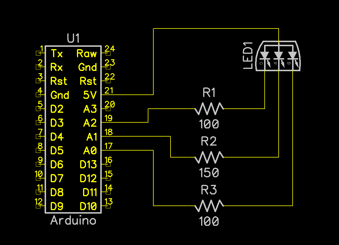 3 color LED via Arduino - how? - General Electronics - Arduino Forum