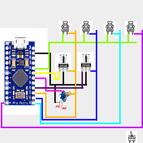 I didn't wire my buttons up correctly and need help please and thank ...