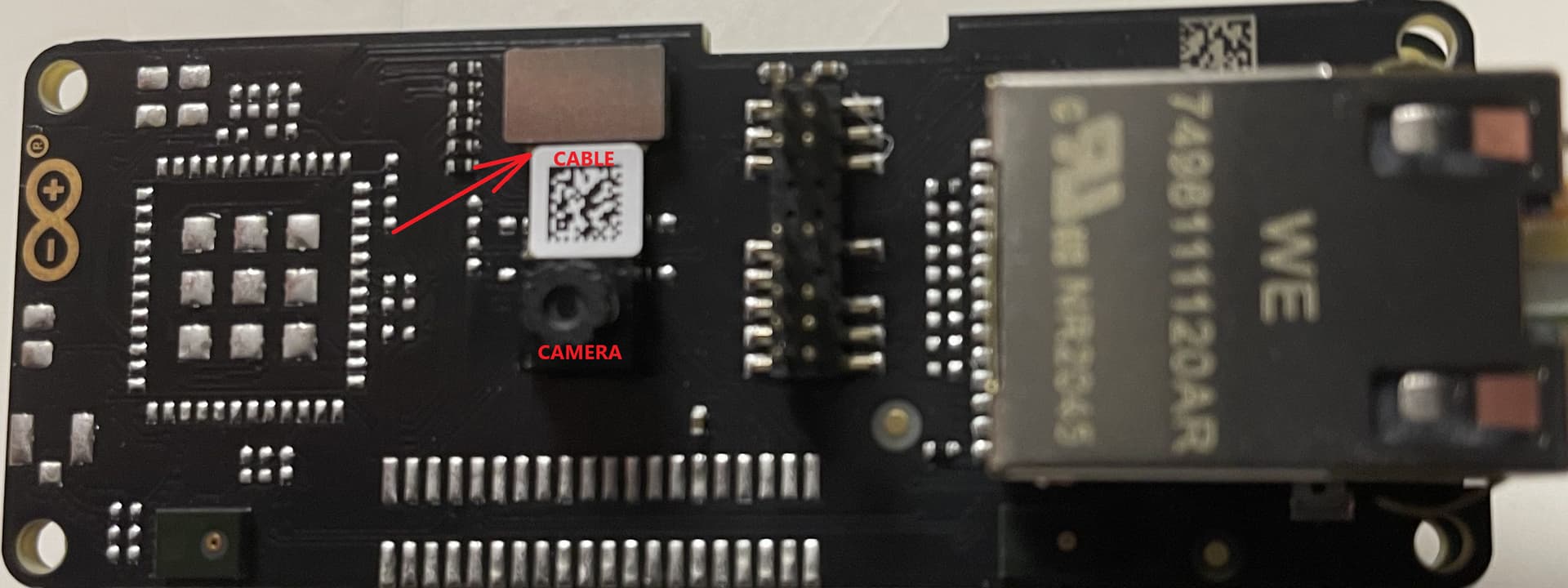 Arduino Portenta Vision Ethernet Sheild Camera came off slightly - Page ...