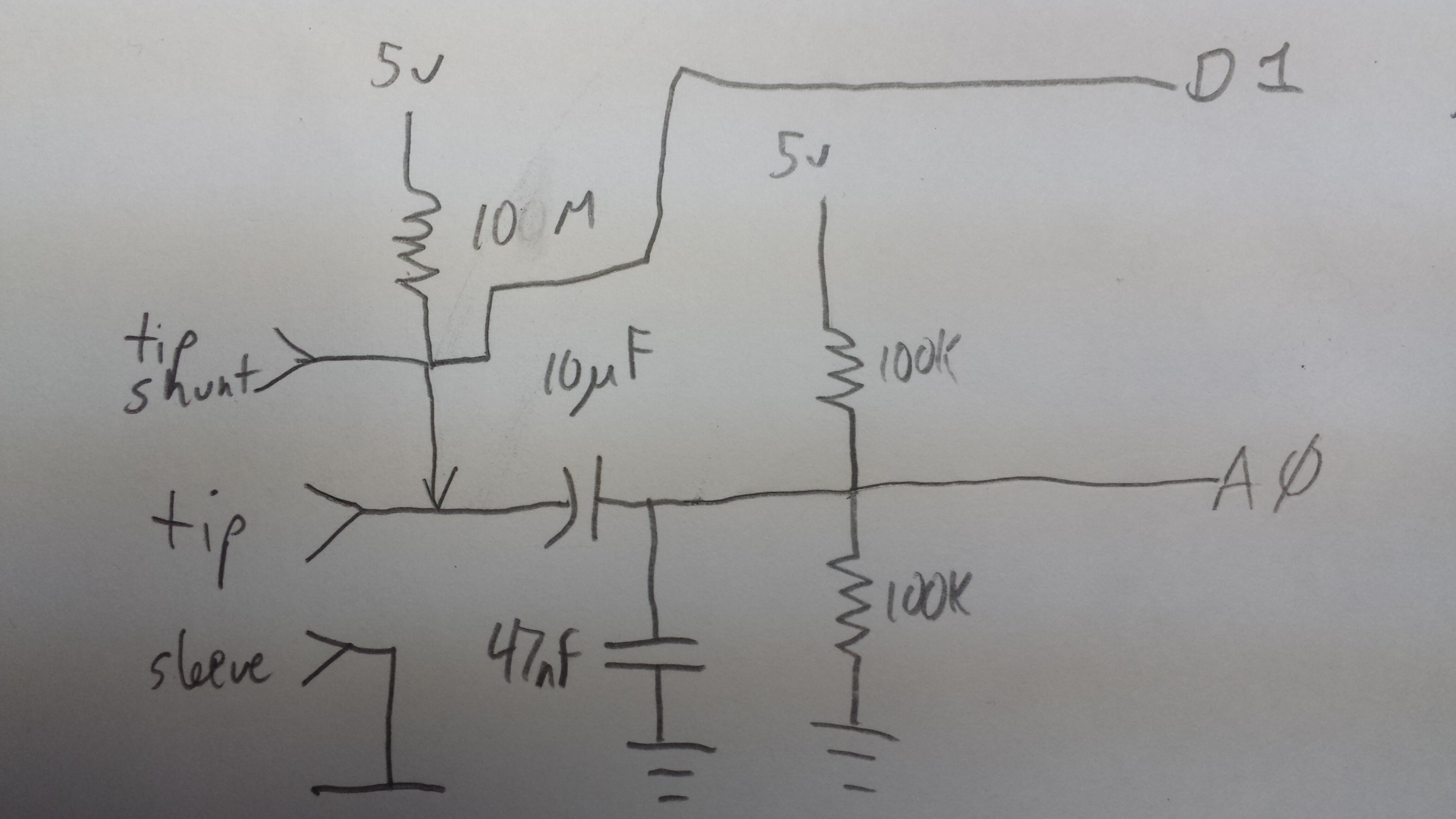 Insertion detection on 3.5mm stereo input jack - General Electronics ...