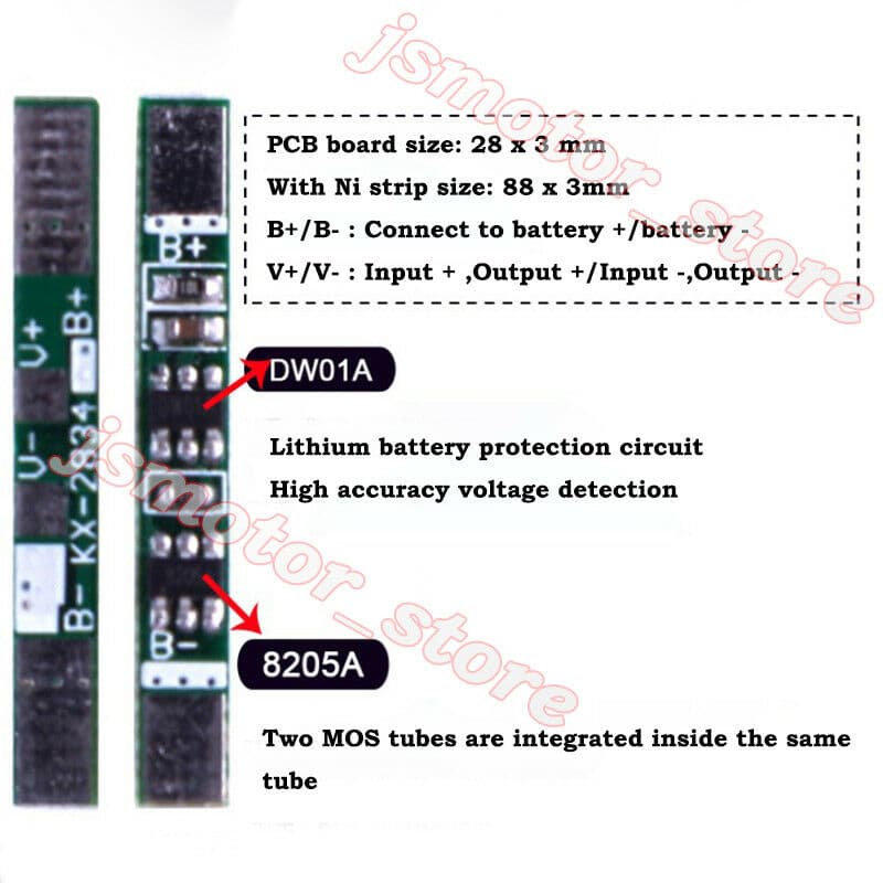 Can't Understand Which DW01 Chip To Use From The Datatsheet, 58% OFF