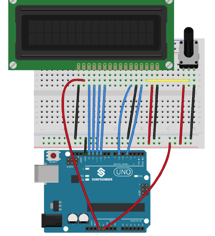 Help with LCD connection to Arduino - General Electronics - Arduino Forum