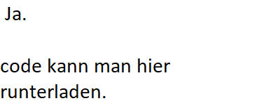 code als bild