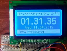 How to change the contrast of the 128 x 64 Arduino GLCD display via ...