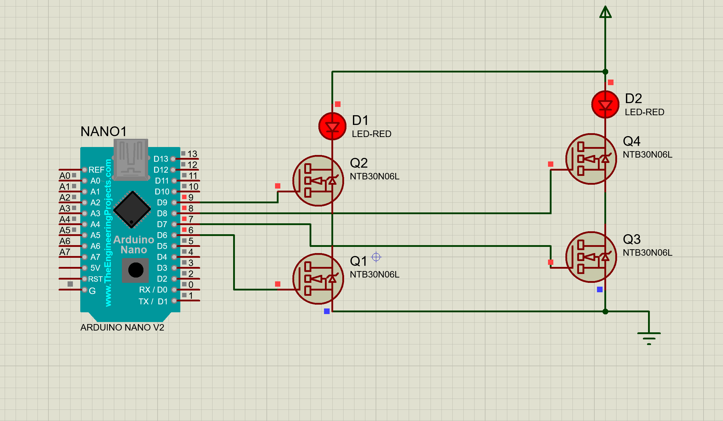 Pins 6, 7 are not going low - General Electronics - Arduino Forum