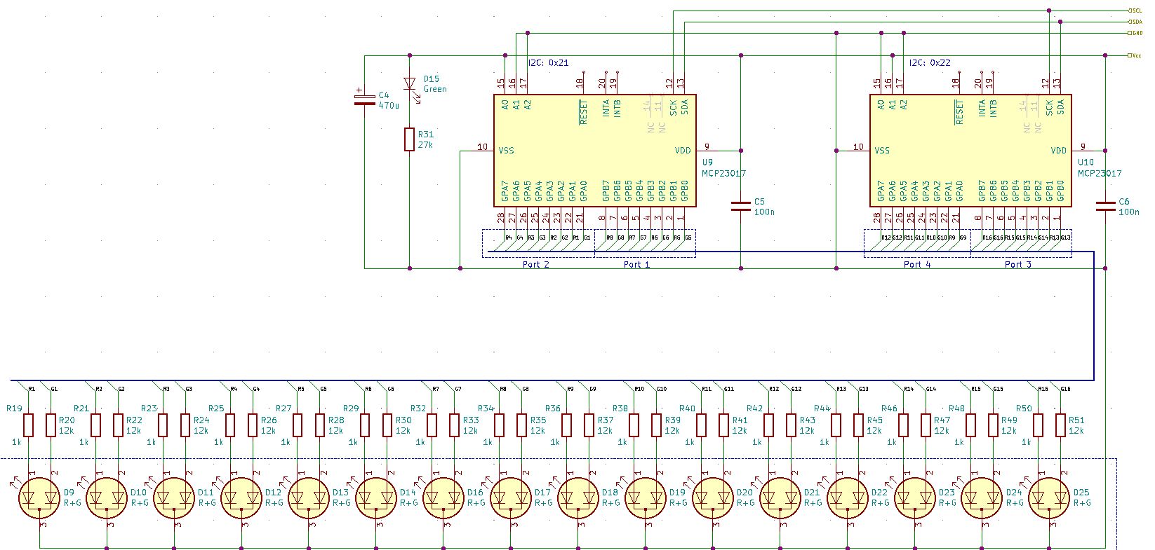 Circuit for connecting multiple bi-color 3 pin LEDs - LEDs and ...